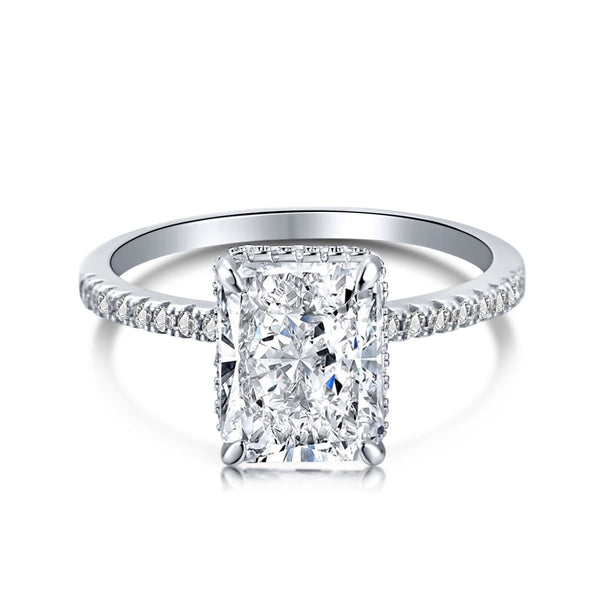 <ORIELL>4.0 Carat Luxurious Engagement Ring