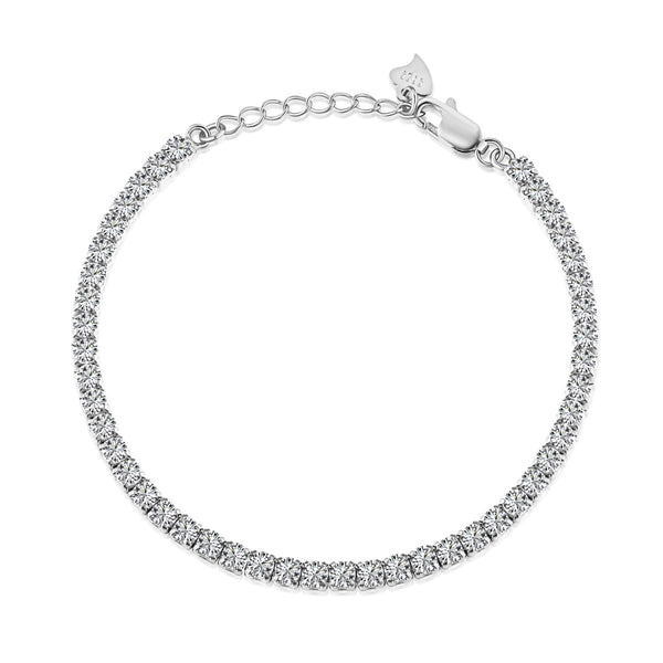 <ORIELL>Sparkling Round Cut Daily Bracelet