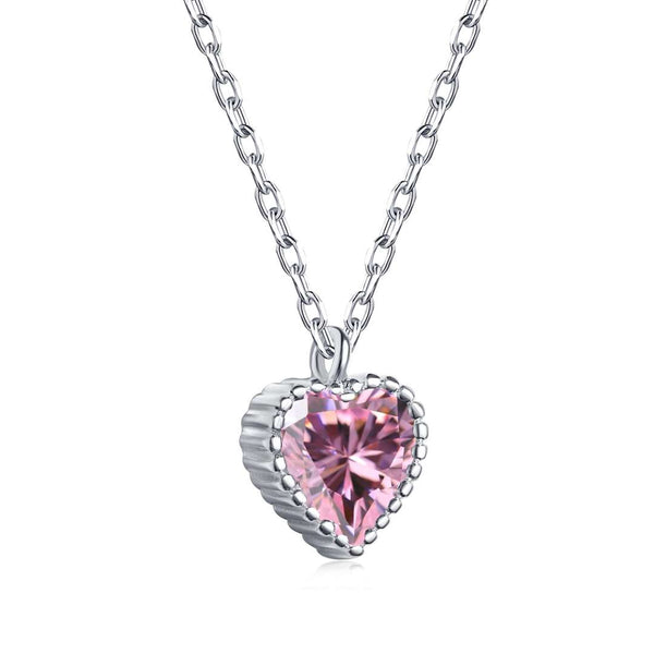 <ORIELL>Ornate Heart Shape Necklace