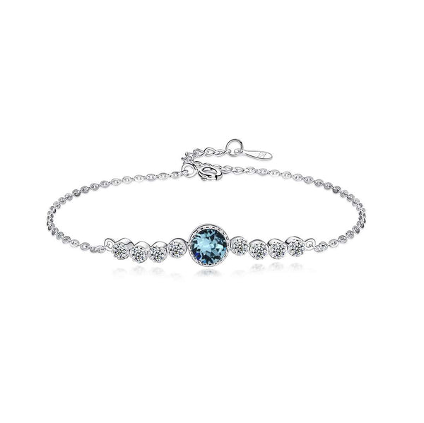 <ORIELL>Luxurious Heart Of The Ocean Bracelet