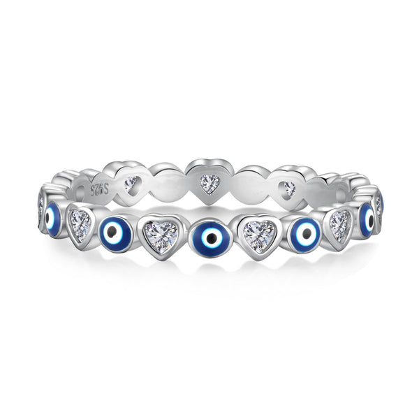 <ORIELL>Radiant Colorful Round Shape Daily Ring