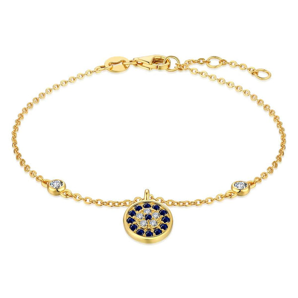 <ORIELL>Devil's Eye Round Shape Bracelet