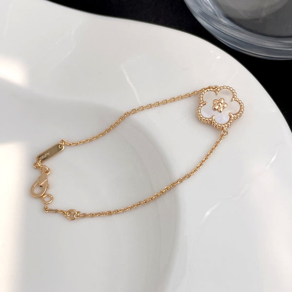 <ORIELL>LUCKY SPRING ROSE GOLD MOP BRACELET