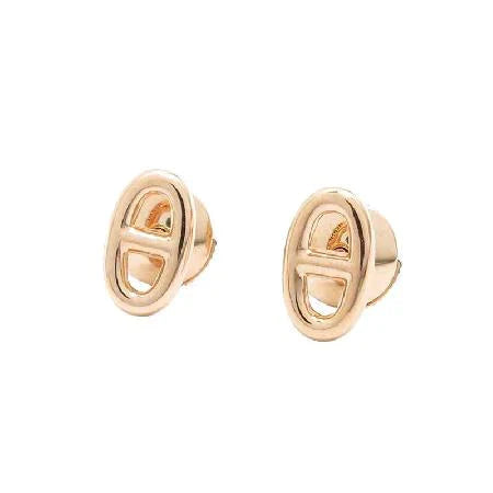 <ORIELL>CHAINE SMALL EARRINGS GOLD AND SILVER