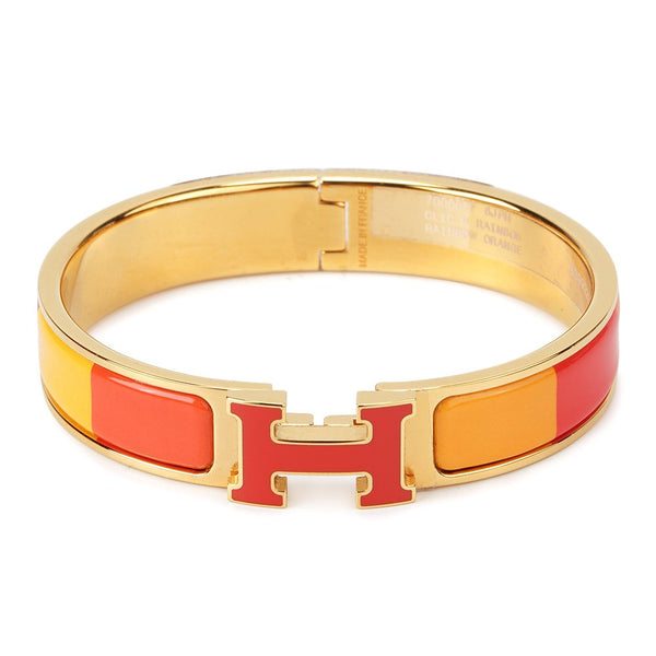 <ORIELL>H BRACELET ORANGE RAINBOW CERAMIC