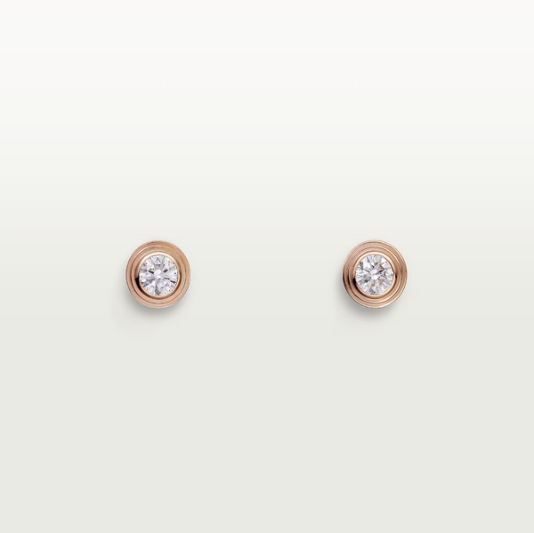 <ORIELL>DAMOUR DIAMOND EARRINGS