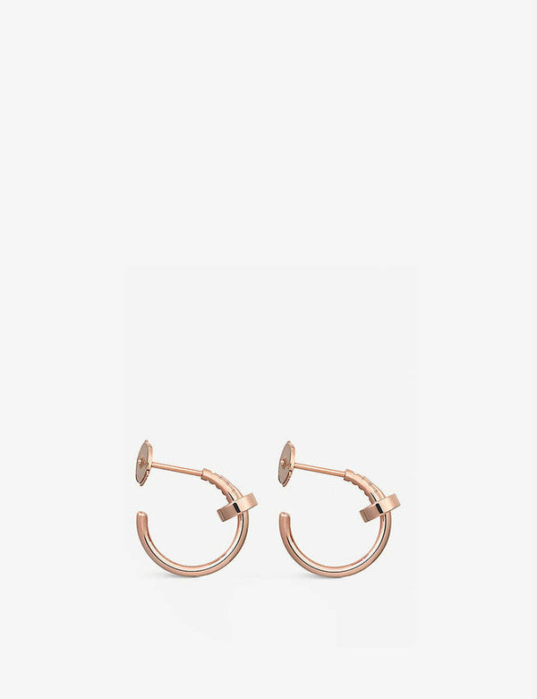 <ORIELL>JUSTE EARRINGS PINK GOLD