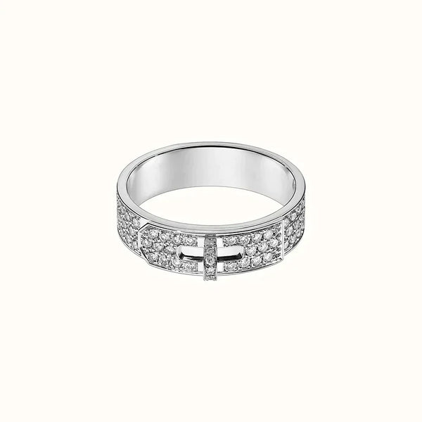 <ORIELL>KELLY SILVER DIAMOND RING