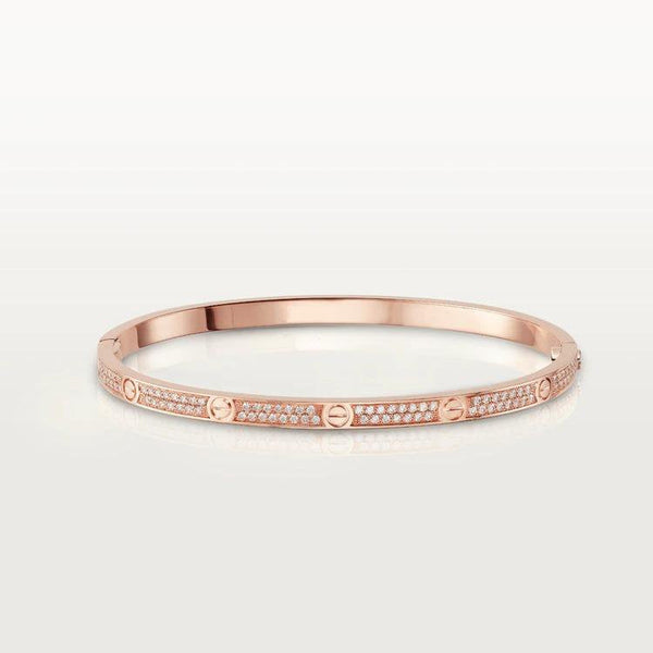<ORIELL>LOVE BRACELET 3.65MM DIAMOND-PAVED