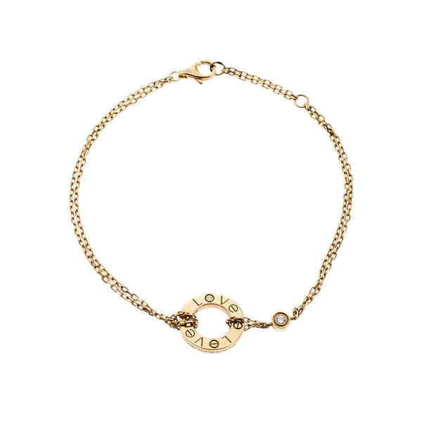 <ORIELL>LOVE BRACELET 2 DIAMOND