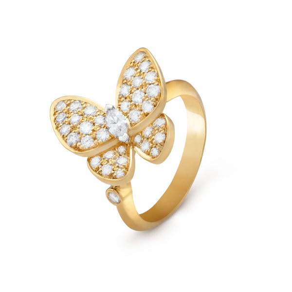 <ORIELL>BUTTERFLY DIAMOND RING