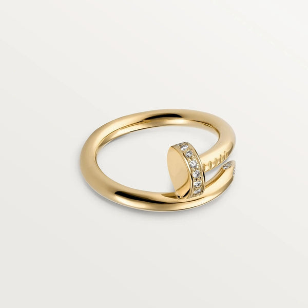 <ORIELL>JUSTE RING 2.65MM GOLD DIAMOND